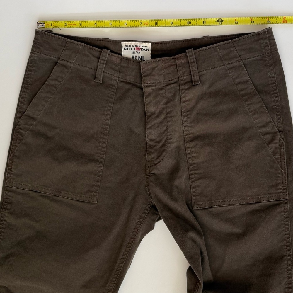 NILI LOTAN CLASSICS JENNA PANTS BROWN - Picture 5 of 8